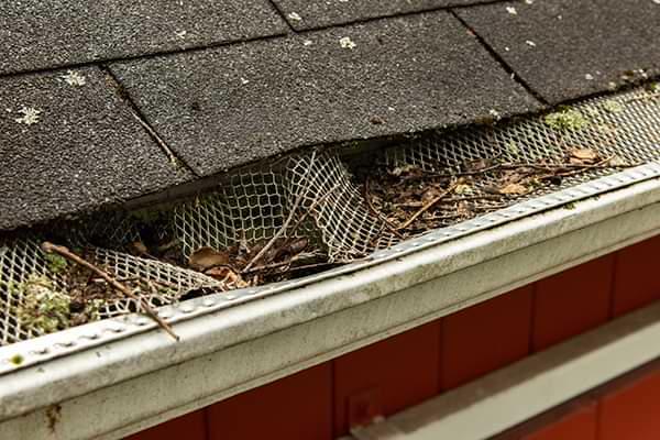 Long Island clogged gutters